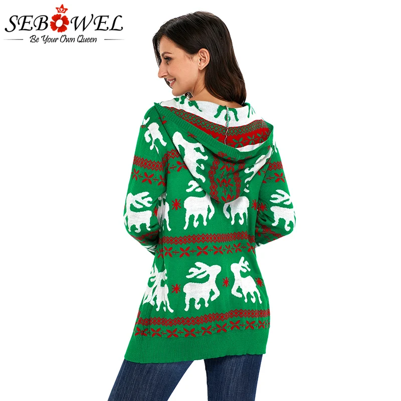 Cute-Christmas-Reindeer-Knit-Green-Hooded-Sweater-LC27785-9-4 