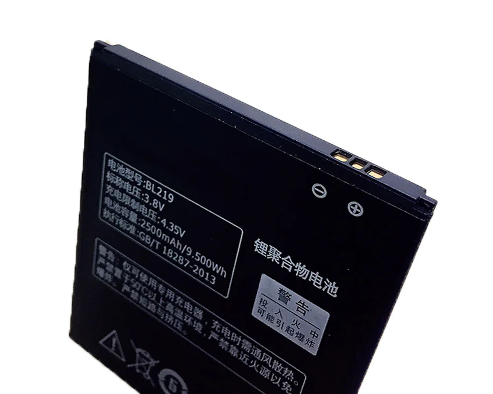 Аккумулятор ISUNOO для Lenovo A880 аккумулятор 2500 мАч BL219 Сменный S856 A889 A890e S810t A850 +