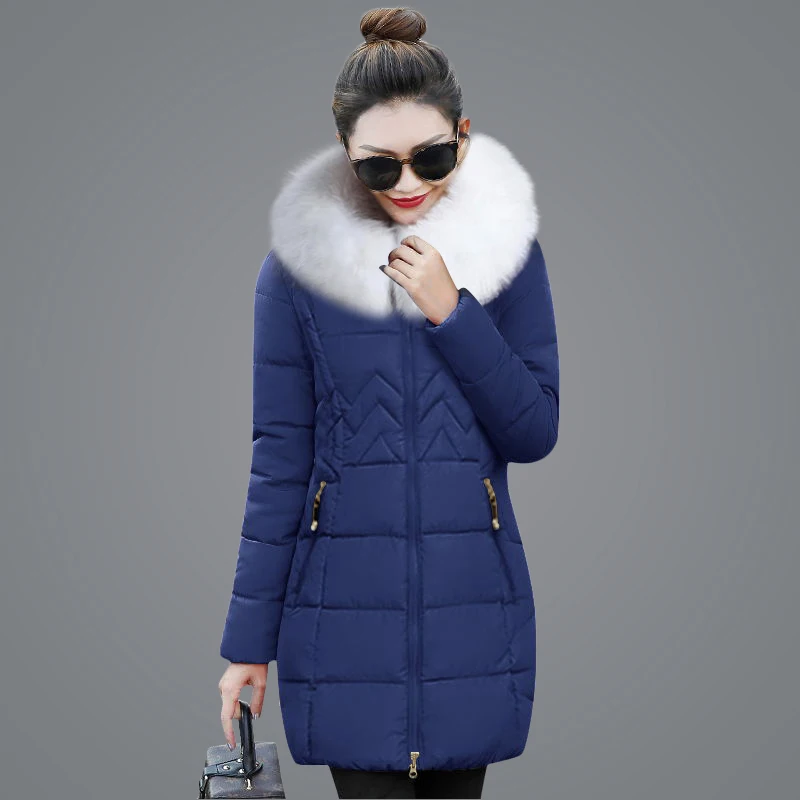 

chaqueta mujer Women Down Jacket New 2019 Winter Jacket Women Thick Snow Wear Winter Coat Lady Clothing Female Jackets Parkas