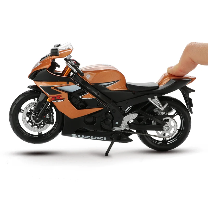 Maisto 1:12 Масштаб Модель мотоцикла Игрушка сплав гоночный автомобиль GSX R1000 модели