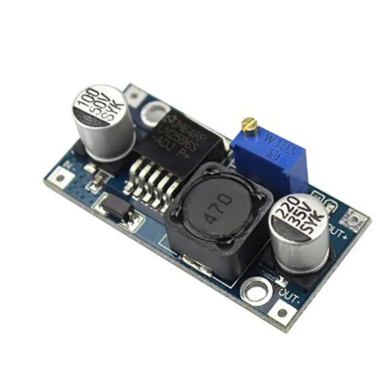 Ultra-Small Unids LM2596 DC / DC Power Module Buck 3A Adjustable Buck Regulator Module Ultra 24 V 12 V Switch 5 V 3 V Tool 5.9