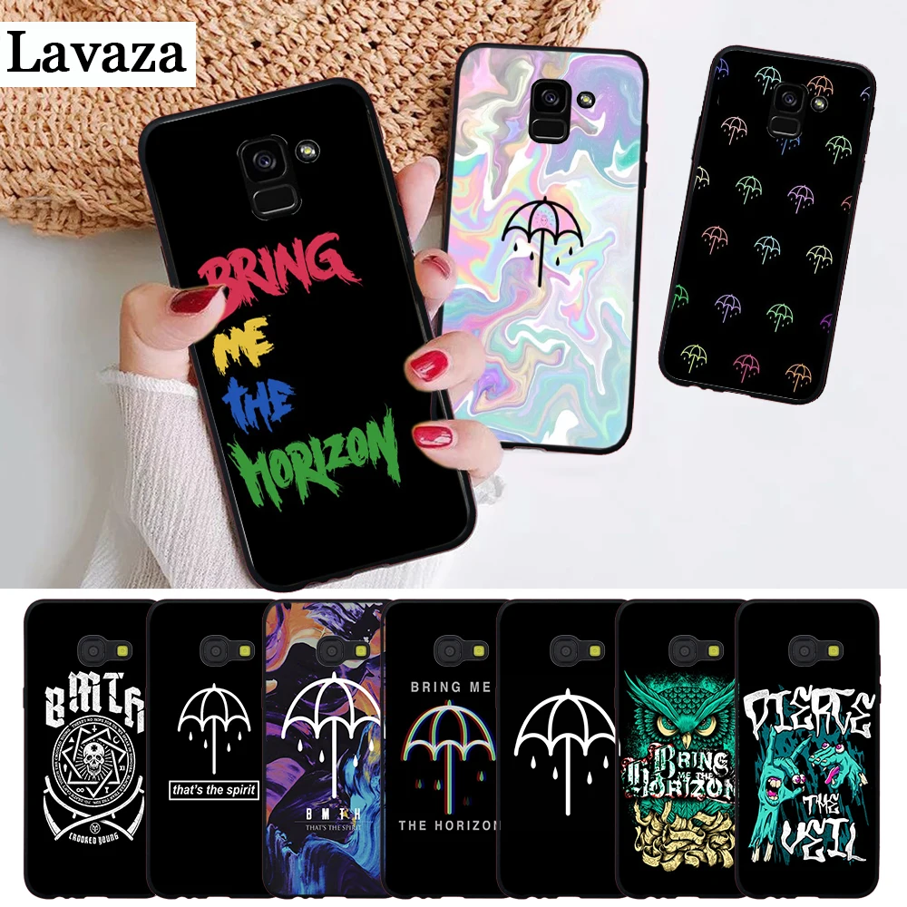 Силиконовый чехол Bring Me the Horizon для Samsung A2 Core A3 A5 A6 Plus A7 A8 A9 A10 A30 A50 A60 A70 A10S A30S A50S A70s |