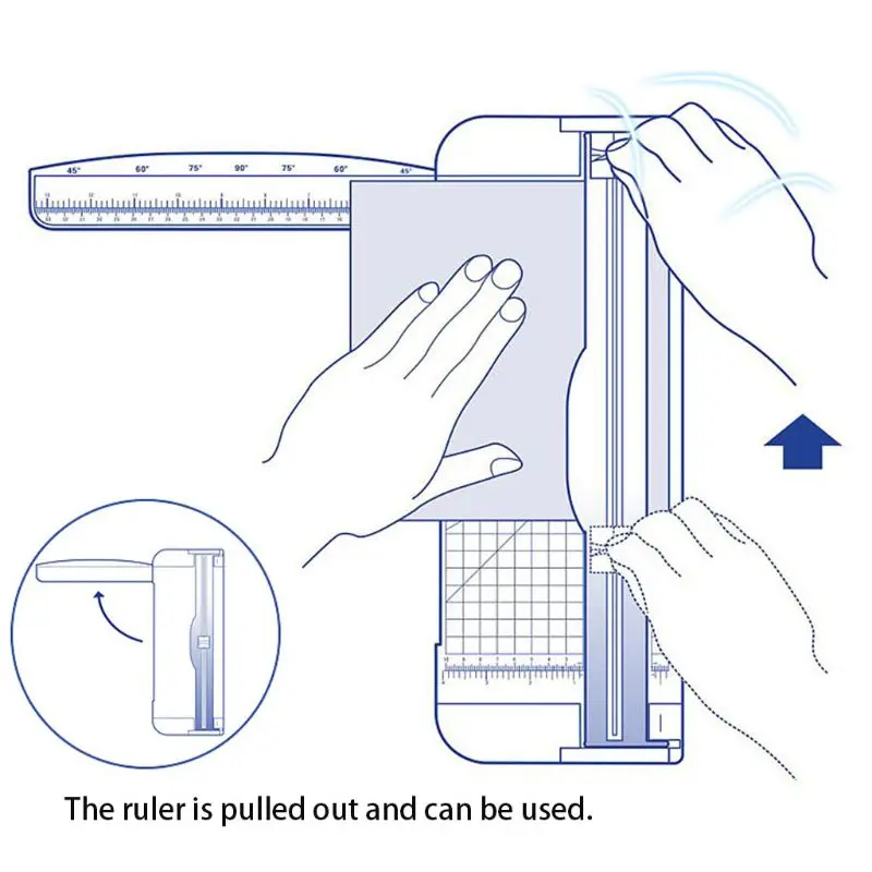 A4 роторный триммер для бумаги гильотины бумаги фото карты раздвижной резки машина с линейкой плитки сетки угол обрезки для домашнего офиса