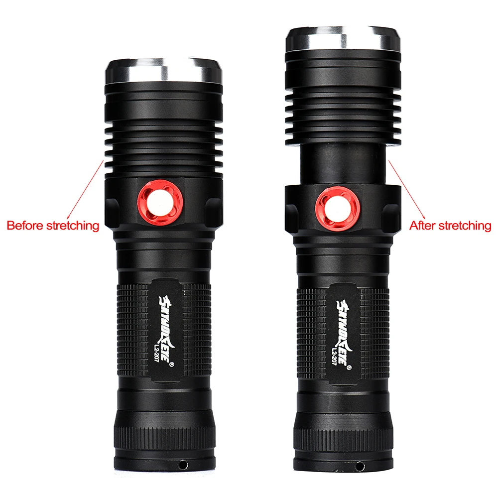 Skywolfeye XPE LED lámpara 3 modes outdoor headlight Head Flashlight Torch ☘