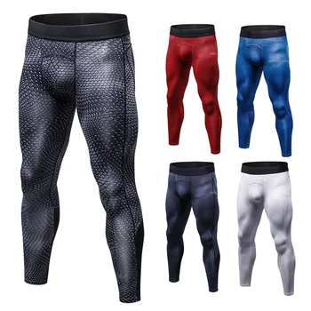 

Men’s Print Training Running Tight Sports Trousers Fitness Sweatpants Quick Dry YLSPR0050