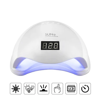 

48W Lamp For Nail UV Lamp LED Nail Dryers Automatic Sensor LCD Time Display For Curing Gel Polish Nail Art Tool Nail Dryer