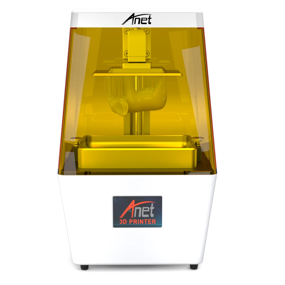 How to buy Offer for  Anet 3D Printer N4 High precision Aluminum Alloy Plastic Shell Prusa I3 LCD mini 3D Printer UV Resi