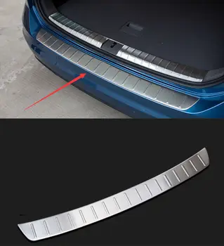 

1PCS stainless outer bumper guard plate trim ForVW Volkswagen Touran 2016 2017