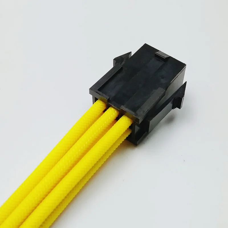 PCI-E_6Pin_yellow_sleeve_Extension_cable_2