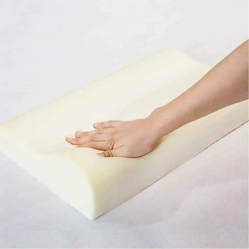 Bamboo Fiber Slow Rebound Sleep Memory Absorb Sweat Foam Cervical Health Care Single Pillow10