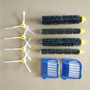 

for iRobot Roomba 600 610 620 625 630 650 660 robot vacuum cleaner parts AeroVac Filter Side Brush Bristle Flexible Beater Brush