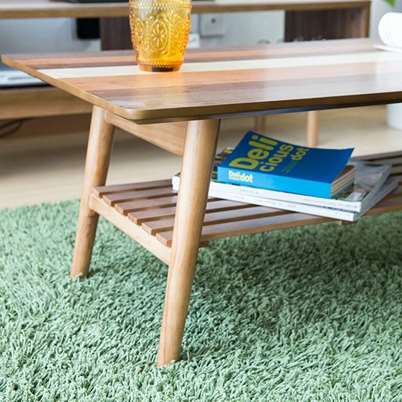 Living Room Furniture Folding Legs Contemparay Low Center Coffee Table Modern Home Wooden Console Sofa Side Table Living Room Furniture Folding Legs Contemparay Low Center Coffee Table Modern Home Wooden Console Sofa Side Table
