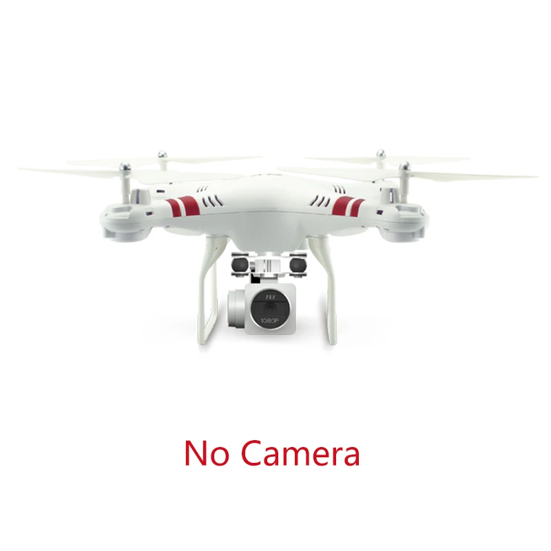 Дрон на радиоуправлении с камерой вертолета профессиональные дроны 0.3MP/2MP HD wifi FPV селфи дроны Квадрокоптер профессиональная камера Дрон - Цвет: No Camera-White