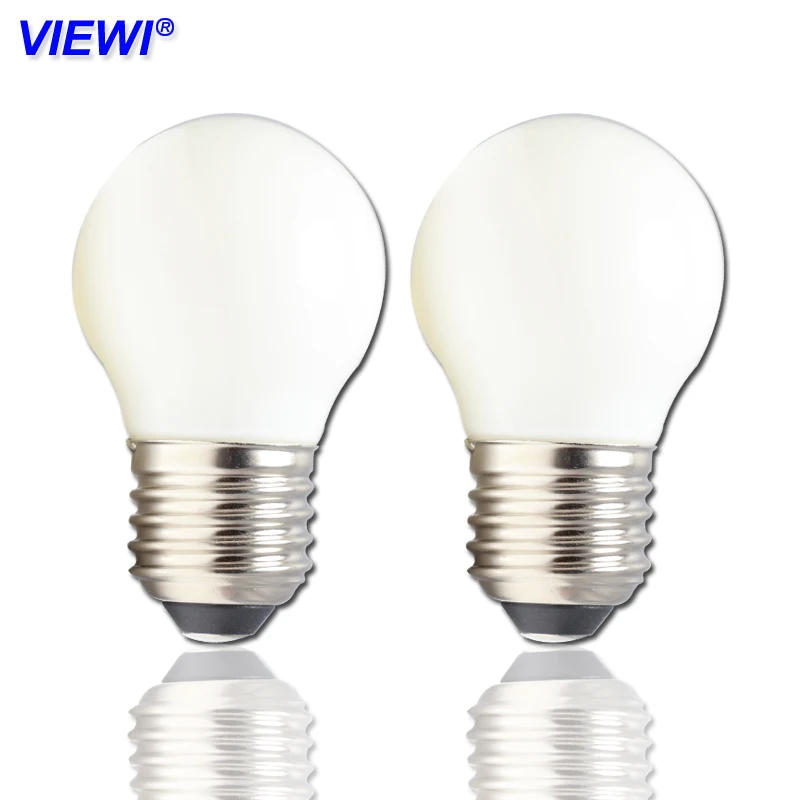 

5 pcs bombilla led bulb light E27 dimmer 110v 220v Frosted G45 4W filament energy saving lamp dimmable home lighting 420 lumens