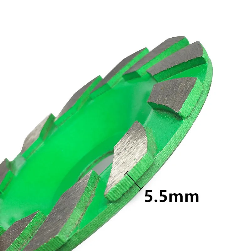 WAL " 100 мм Алмазный шлифовальный диск шлифовка в форме чаши чашка бетонный гранитный камень керамика