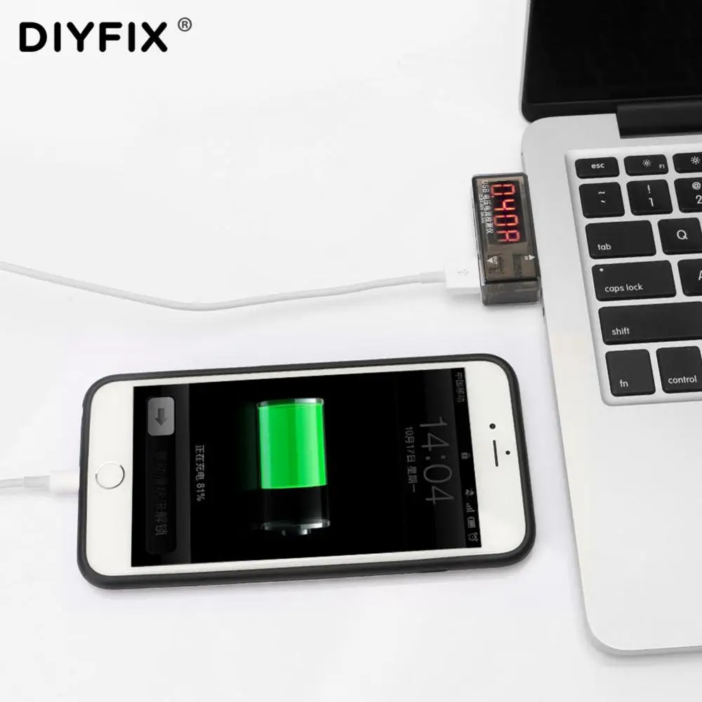 USB тестер цифровой вольтметр постоянного тока измеритель напряжения и амперметр