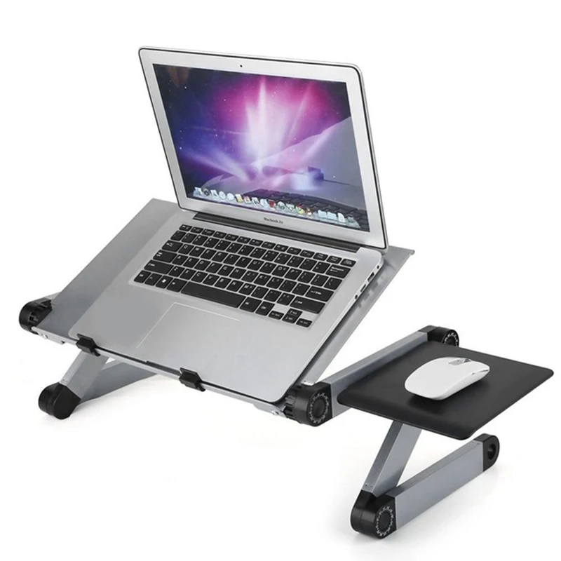 #^Special Price Adjustable Laptop Standing Desk With Mouse Pad & Cooling Fan Portable Bed Sofa Notebook Desk Folding Table For Office #^Special Price Adjustable Laptop Standing Desk With Mouse Pad & Cooling Fan Portable Bed Sofa Notebook Desk Folding Table For Office