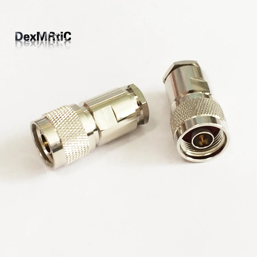

1PC N typ male Plug RF coax Connector clamp For LMR400 RG8 RG213 Cable Wholesale NEW
