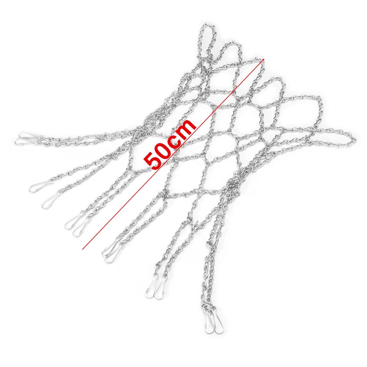 Баскетбольная металлическая цепь, сетка из цинковой стали, 12 петель, серебро, ржавчина, дизайн, Стандартный, подходит для обручей, Легкое крепление, тяжелый