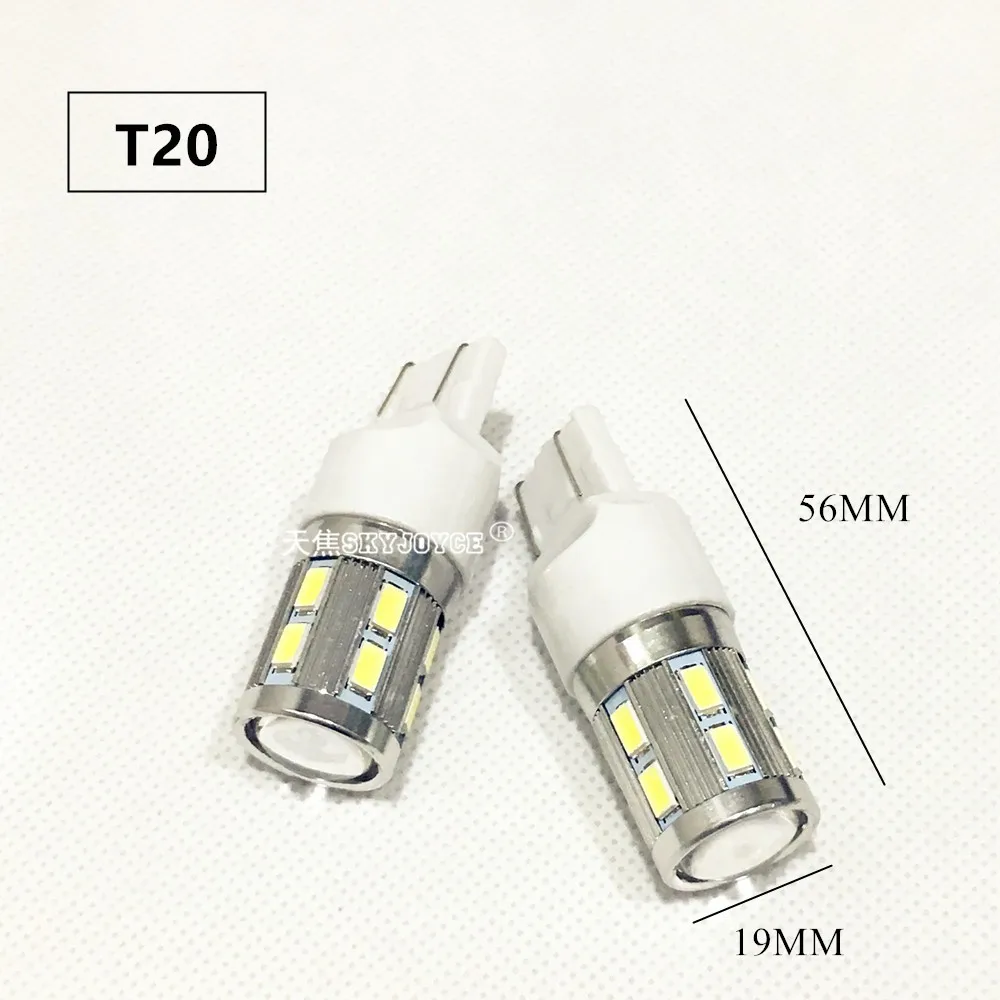 100 X S25 1156 BA15S P21W 5730 12SMD 12V Auto Car Turn Lamp Reverse Tail Light Parking Light Turn Led Car Led Bulb 1157 T20 3156 (2)