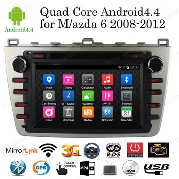 

Android 4.4 8" GPS navigation Quad Core Radio for Mazda 6 2008-2012 1024*600 Car DVD Player support Bluetooth/RDS/3G/wifi