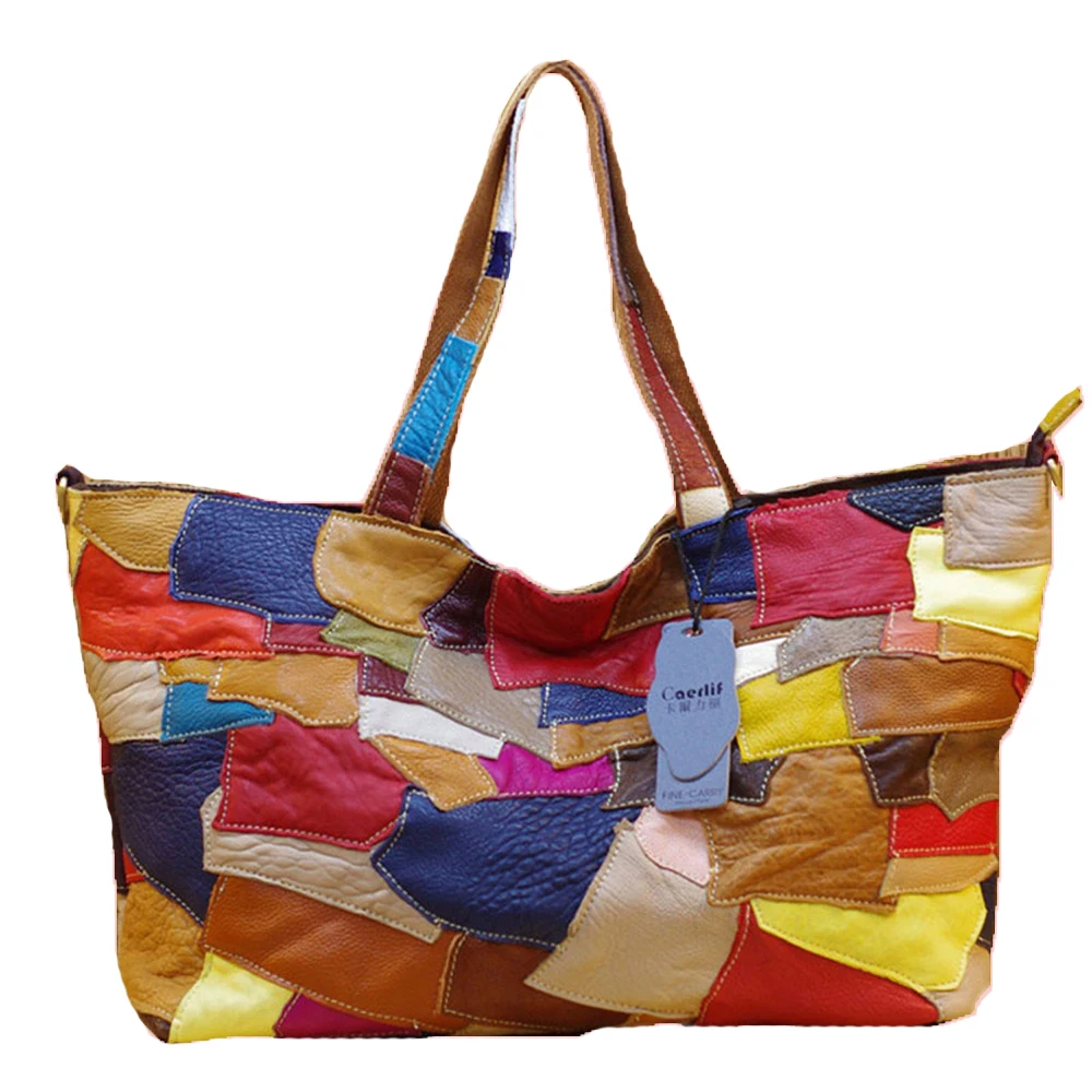 Женская сумка Caerlif цветная кожаная на одно плечо|female bag|bag fbag fashion |