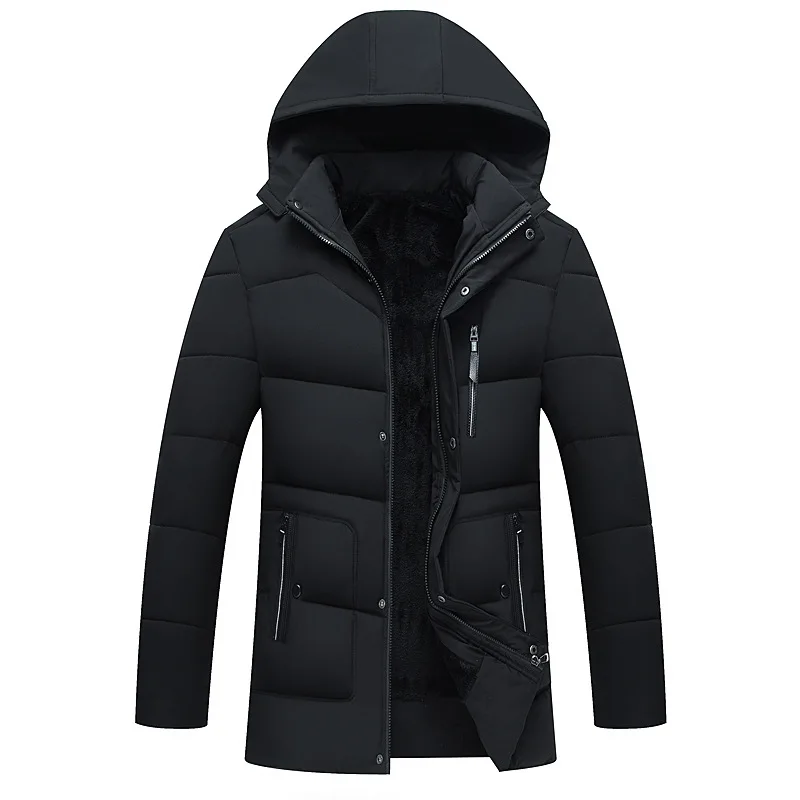 New Fashion Men's Winter Thicker Padded Jacket Coat Man