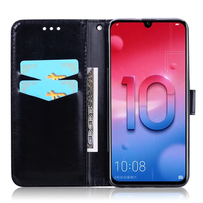 For Huawei P Smart 2019 Case Leather Wallet Flip Case For Huawei P Smart 2019 Case Book Cover POT-LX1 POT-LX3 Phone Case Fundas phone dry bag