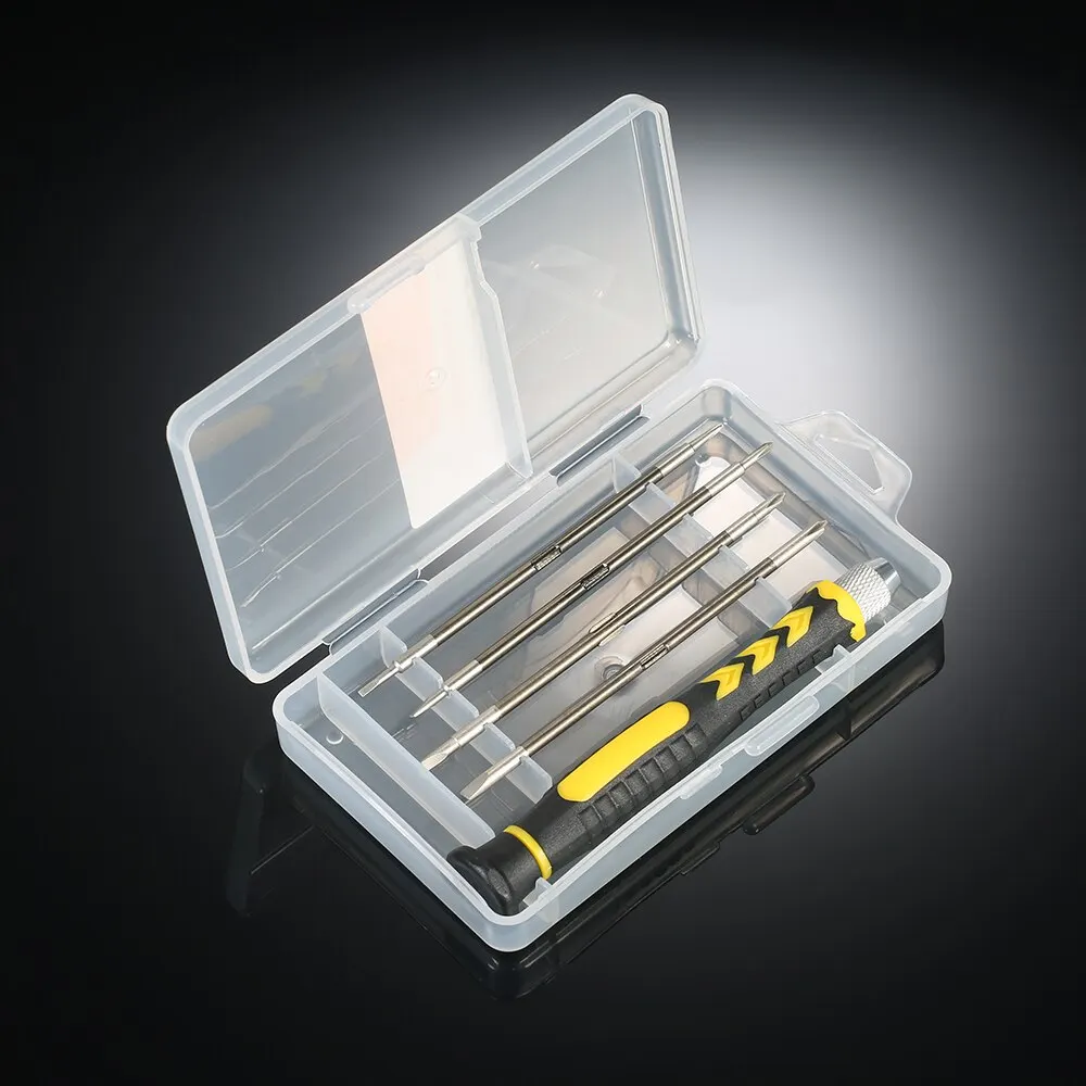 

5 in 1 Screwdriver Set + Magnetic Slotted & Phillips & Torx Bits Electrical Repair Tools Kit for cellphones & telecommunications