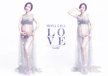 Silver Gray Maternity Photography Props Gown Gauze Maternity Clothes For Pregnant Women Long Dress Photo Shoot Fancy Costume