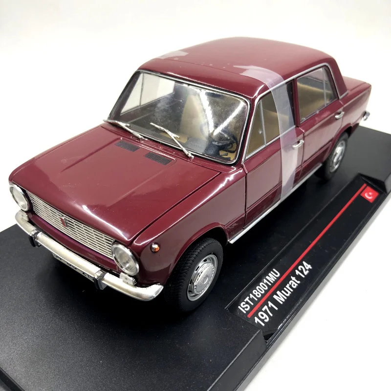 Модель автомобиля Fiat 1/18 из коллекции 1200 выпуск 124 литье под давлением|Наземный