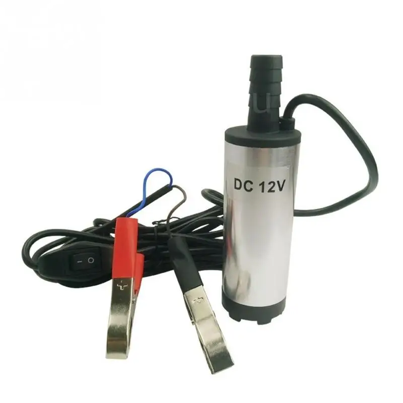 Новые горячие продажи DC 12 V погружной насос 38 мм Вода Масло Дизельное Топливо передачи инструмент для заправки топлива