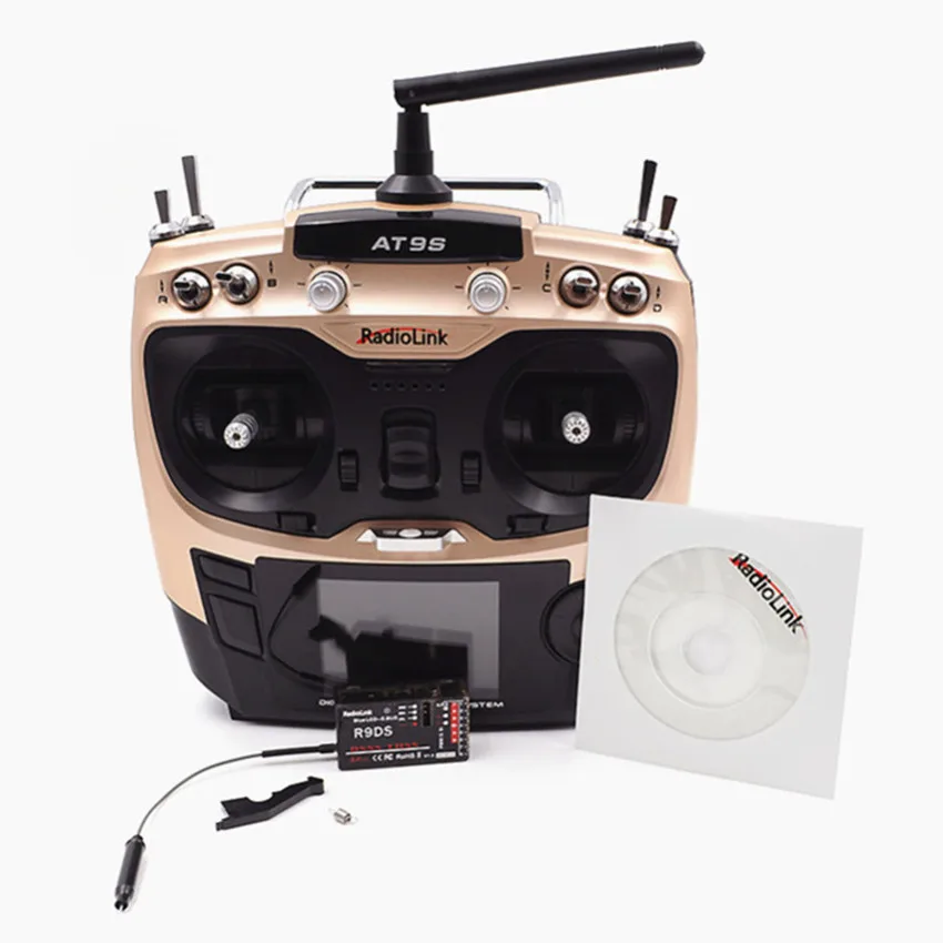 

Original Radiolink AT9S R9DS Radio Remote Control System DSSS & FHSS 2.4GHz 9 Channel Transmitter & Receiver