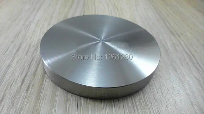 free shipping 70mm furniture leg Coffee glass table leg bracket rods stainless steel pie hardware fitting