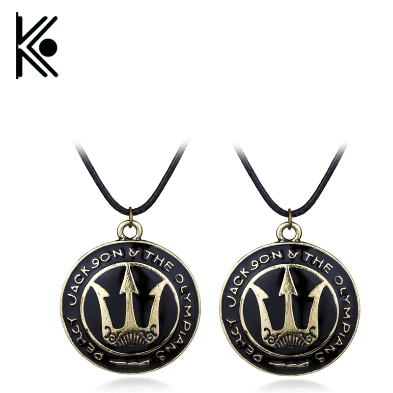 

wholesale price Percy Jackson Free shipping the Olympians The Sea of Percy Jackson necklace Poseidon necklace for men and women