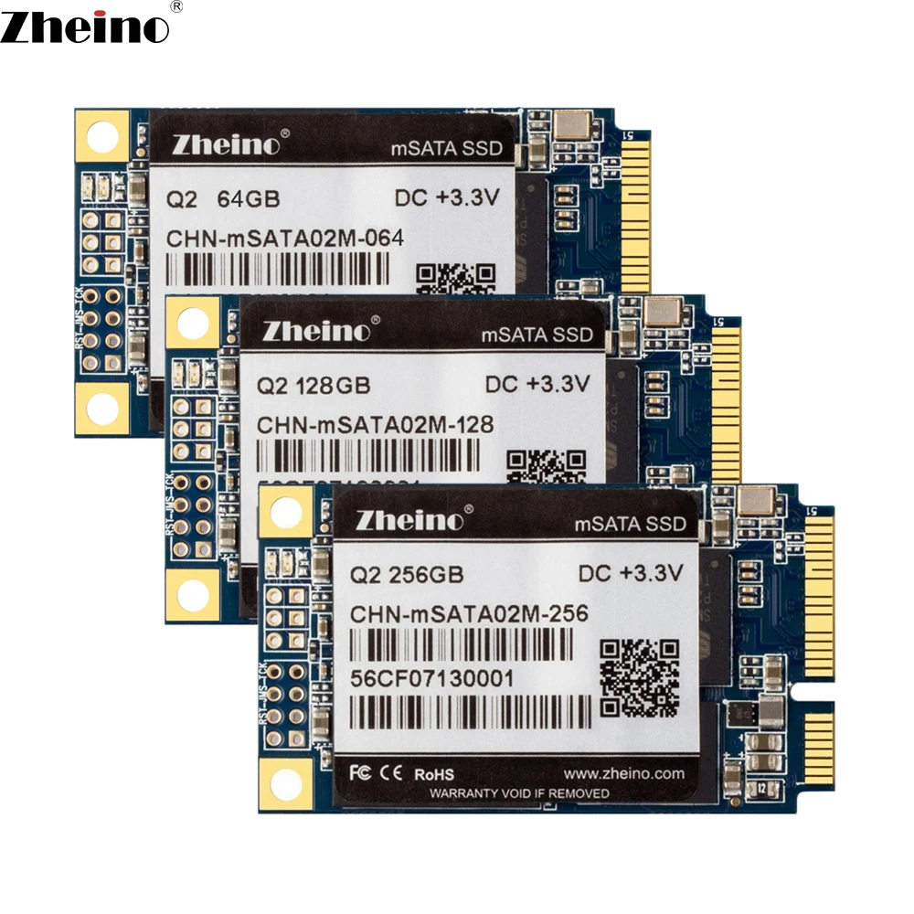 

Zheino Q2 Q3 msata 64GB 128GB 256GB 120GB 240GB 480GB SSD SATA3 Internal Solid State Drive Hard Drive