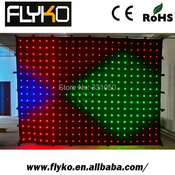 

Free shipping Free shipping p18 led curtain wedding stage decoration