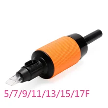 20 шт. "(25 мм), цвета в ассортименте, 3/5/7/9/11/13/15 тату Колибри одноразовые сцепление/ламповый усилитель/комбо F машина комплект поставки