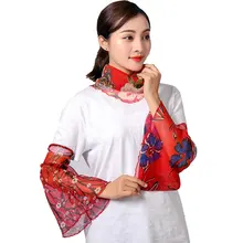 Весна и лето шарф для волос мочалка ложный воротник