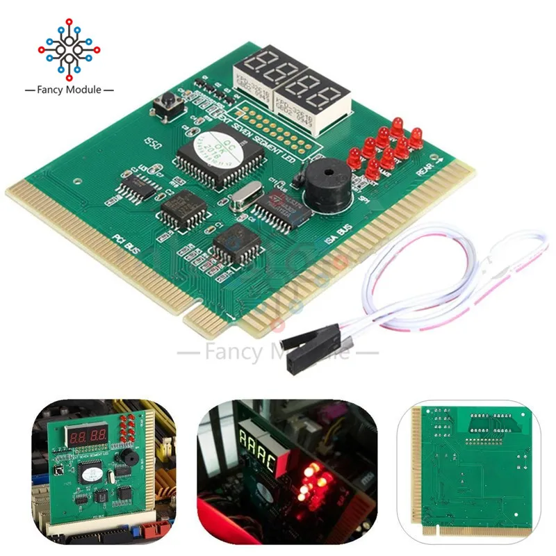 New LED 4 Digit Analysis Diagnostic Tester POST Card PCI