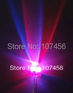 

100pcs 10mm 2pin rgb flash LED Lamp -Ultra Bright rgb LEDs DIY 10mm light-emitting diode