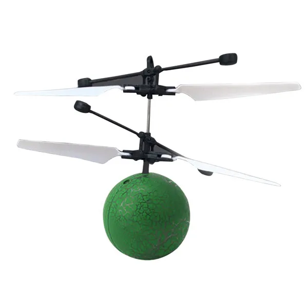 Дети RC летающий шар вертолет игрушки беспилотный шар-Вертолет Встроенный сверкающий светодиодный светильник игрушка для детей Красочные Flyings - Цвет: 3