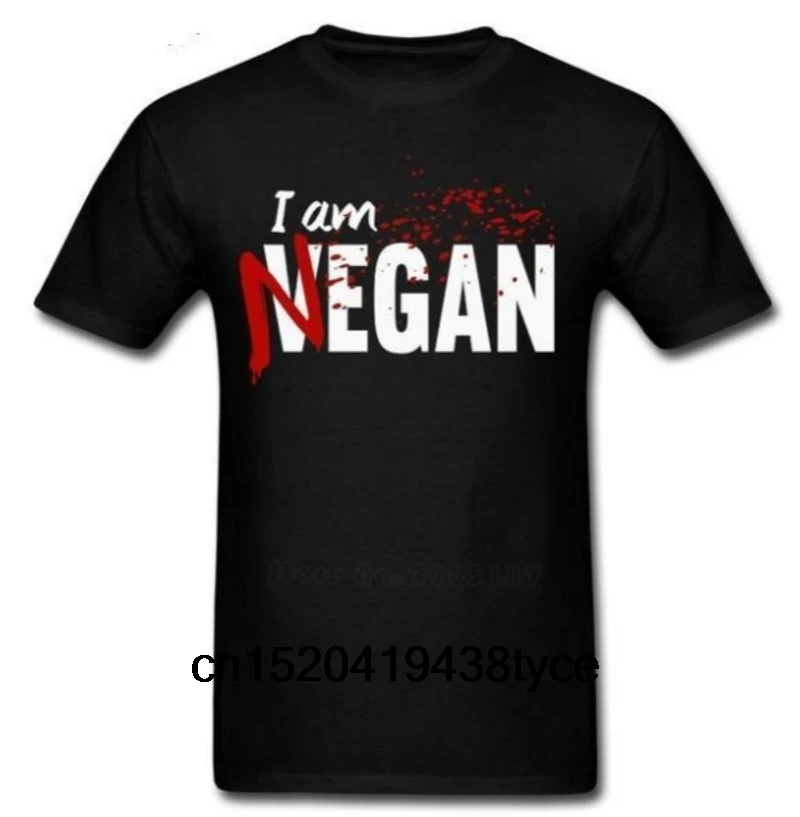 

New I Am Negan The Walking Dead Fashion Men Women T Shirt High Quality