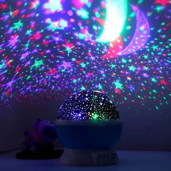 

Coquimbo Romantic Starlight Starry Sky USB Night Light Projector Star Master 3 Push-Button Baby Sleep Lighting Gift For New year