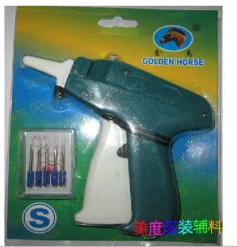 

Jinma brand S type tag gun / garment label gun / tag gun used clothing (donated 5 gold needle gun)
