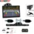 Koorinwoo Senza Fili Nuovo 5 pollice Auto Monitor TFT Lcd HD Digitale a Colori Auto targa Videocamera vista posteriore Kit Supporto VCD /DVD