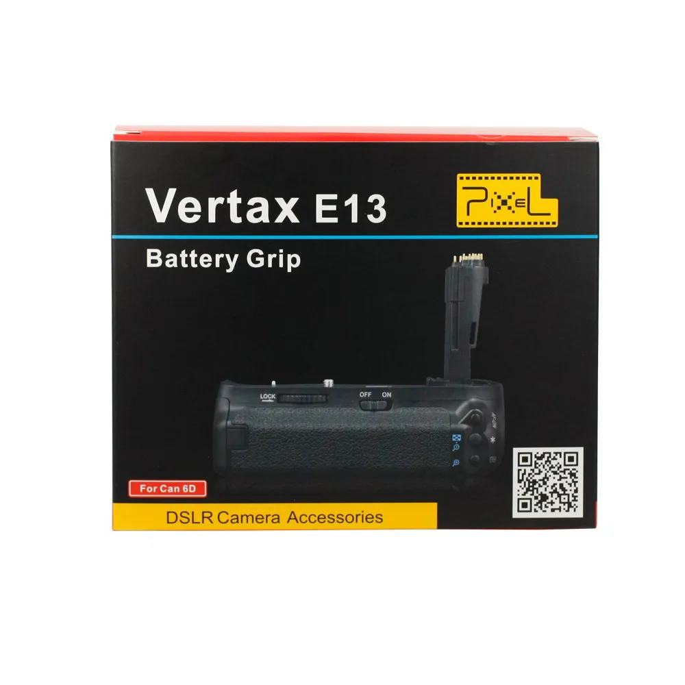 

Pixel Vertax E13 Battery Holder For Canon 6D Camera