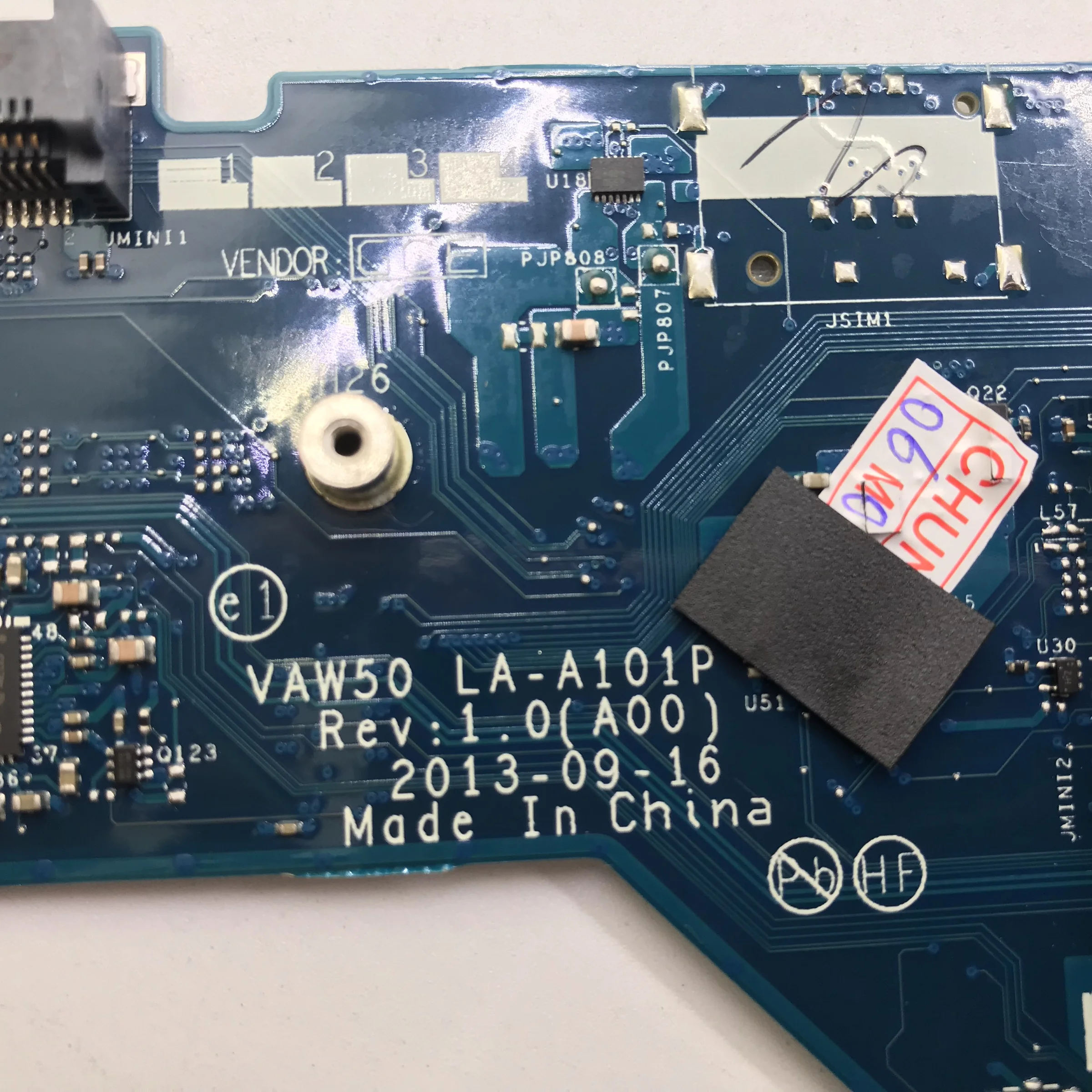 KEFU LA-101P اللوحة لديل E5540 اللوحة المحمول I3-4010U/I3-4030U VAW50 LA-A101P اختبار العمل موافق اللوحة الأصلية