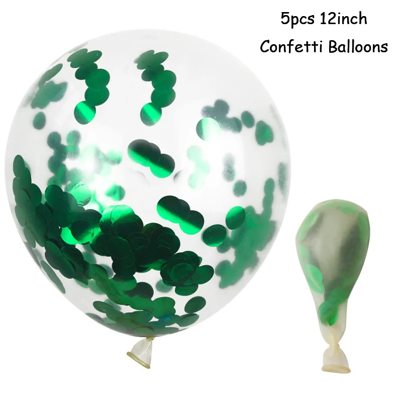 1 Набор, подставка для воздушных шаров на день рождения, держатель для свадебного украшения, воздушный шар "Конфетти", украшения для дня рождения, детская дуга - Цвет: 5pcs balloon