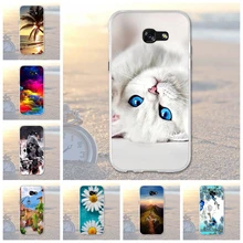 For Samsung Galaxy A5 2017 Case silicone cover For Samsung A5 2017 A520 A520F case Soft Cover Cases mobile phone bag bumper(China)